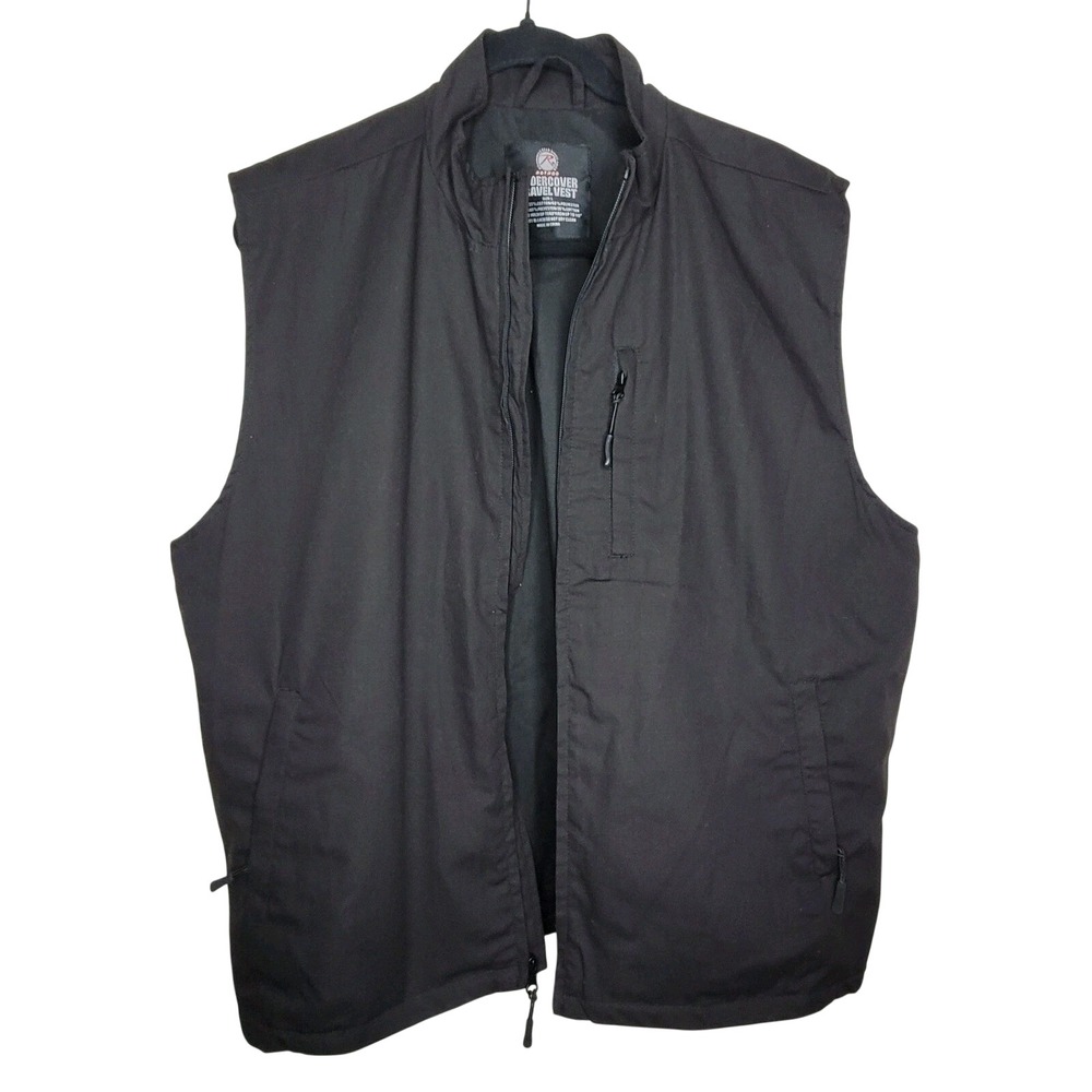 Rothco Undercover Travel Vest Tactical Concealed Carry Discreet CCW Cargo Vest L